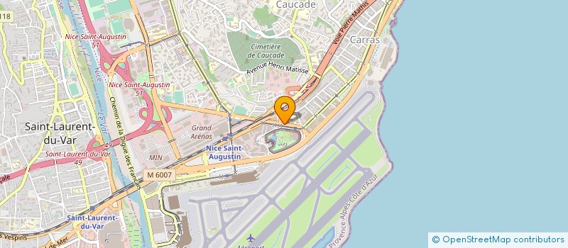 localisation de l'entreprise PRODEPANN à NICE