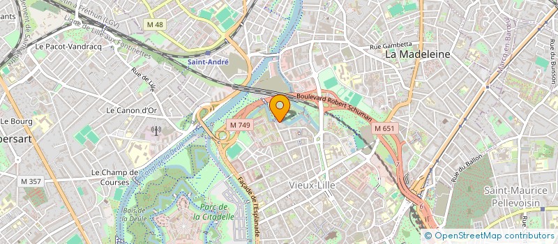 localisation de l'entreprise PRODESIGN à LILLE