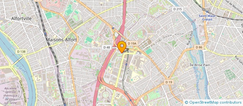 localisation de l'entreprise PRODESIGN  CRETEIL