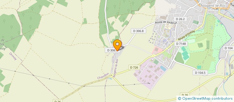 localisation de l'entreprise PRODESIGN à NOGENT-LE-ROI