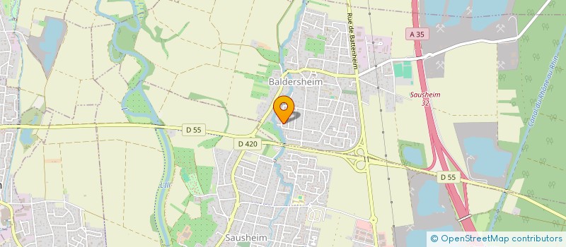 localisation de l'entreprise PRODETAILING  BALDERSHEIM