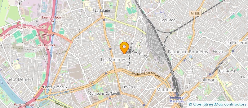 localisation de l'entreprise PRODEVAS à TOULOUSE