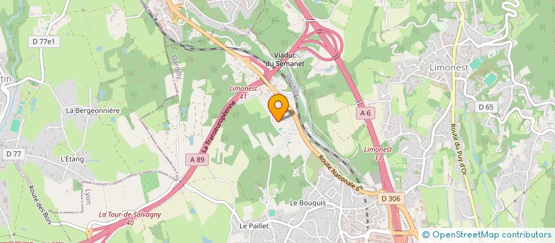 localisation de l'entreprise PRODEVYC à DARDILLY