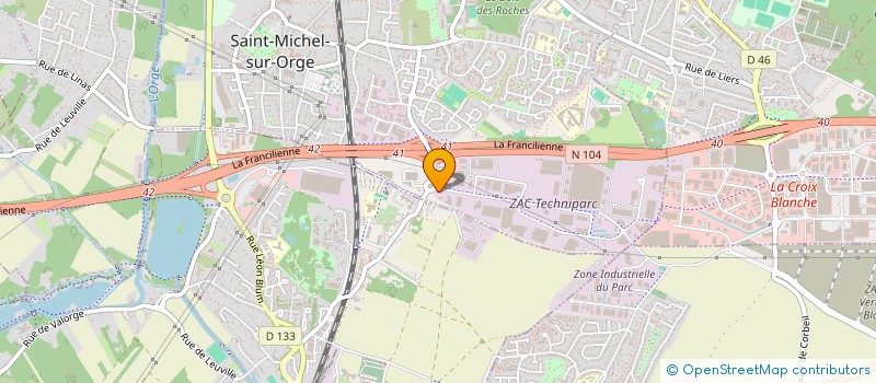 localisation de l'entreprise PRODIA ENERGIES à SAINT-MICHEL-SUR-ORGE