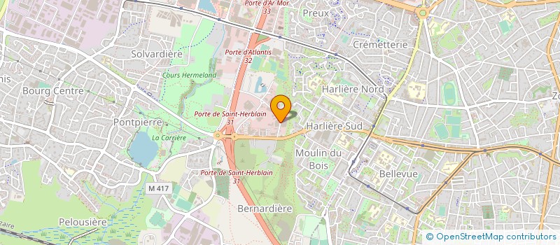 localisation de l'entreprise PRODIBAT à SAINT-HERBLAIN
