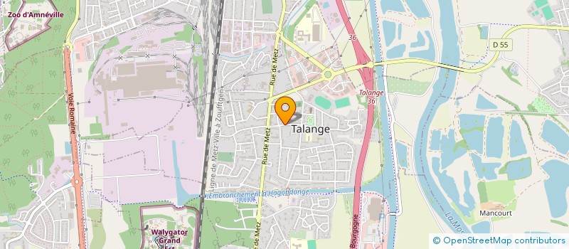 localisation de l'entreprise PRODICOIF  TALANGE