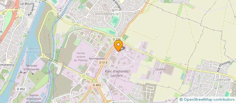 localisation de l'entreprise PRODIF  COLOMBELLES