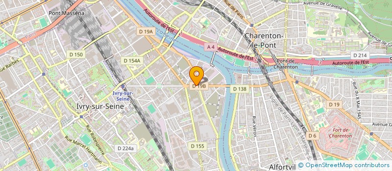 localisation de l'entreprise PRODIGE à IVRY-SUR-SEINE