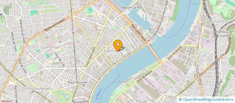 localisation de l'entreprise PRODIGE  BORDEAUX