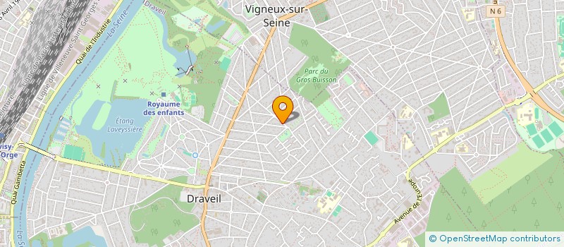 localisation de l'entreprise PRODIGE  DRAVEIL