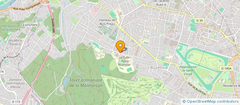 localisation de l'entreprise PRODIGE IT  RUEIL-MALMAISON