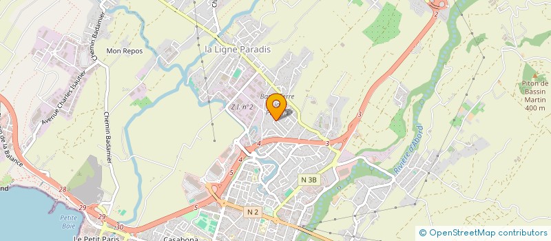 localisation de l'entreprise PRODIGE RENOVATION  SAINT-PIERRE