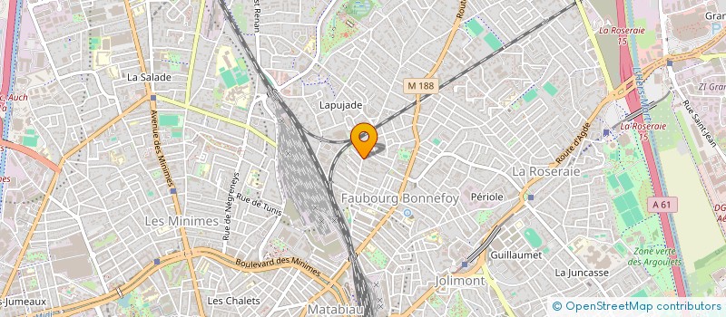 localisation de l'entreprise PRODIGIMA FILMS à TOULOUSE