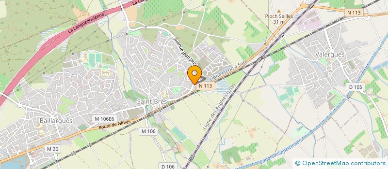 localisation de l'entreprise PRODILYS  SAINT-BRES