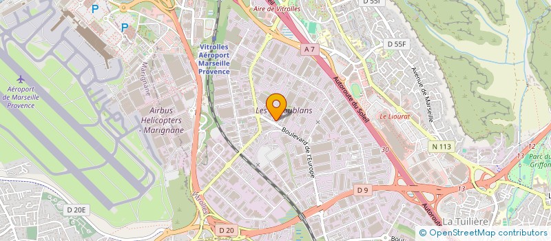 localisation de l'entreprise PRODIM MATERIELS ET LOCATION à VITROLLES