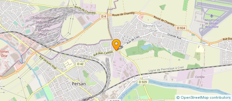 localisation de l'entreprise PRODIPAC à PERSAN