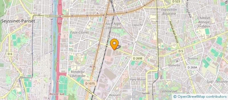 localisation de l'entreprise PRODIS à GRENOBLE