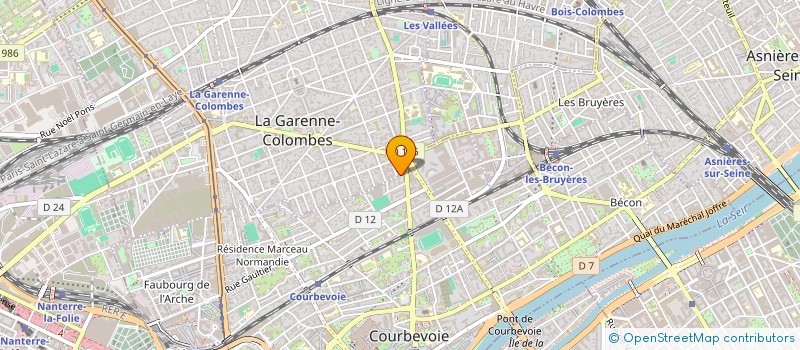 localisation de l'entreprise PRODISCOL à NEUILLY-SUR-SEINE