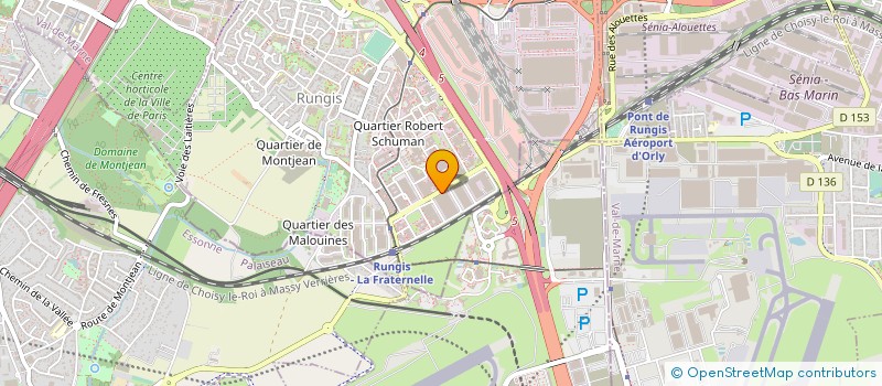 localisation de l'entreprise PRODISER à RUNGIS