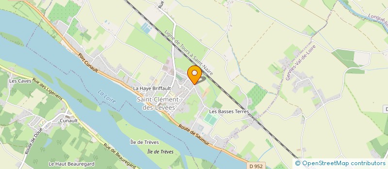 localisation de l'entreprise PRODITES QSE  SAINT-CLEMENT-DES-LEVEES