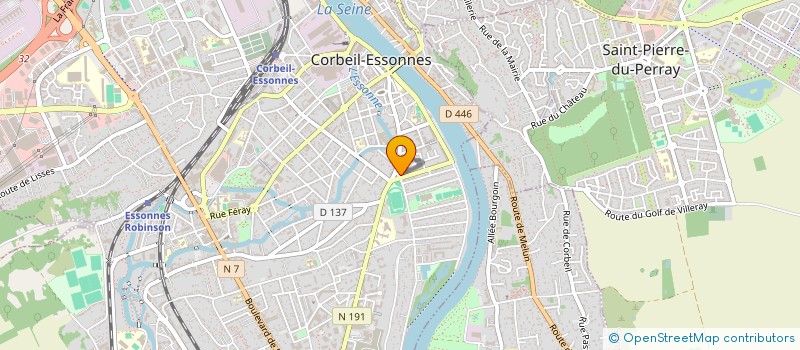 localisation de l'entreprise PRODNETT  CORBEIL-ESSONNES