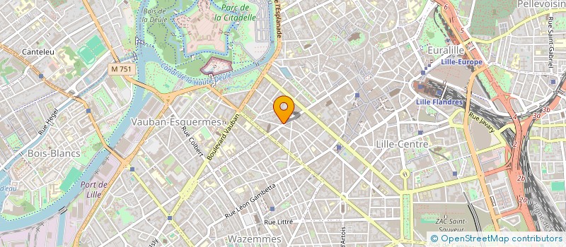 localisation de l'entreprise PRODOMICILE à LILLE