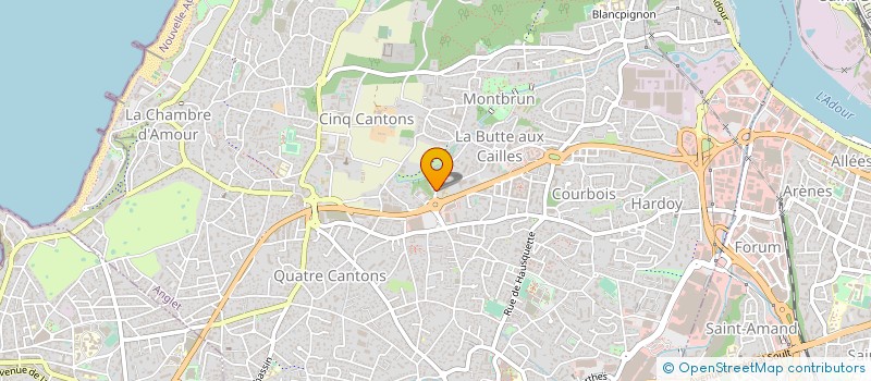 localisation de l'entreprise PRODONTEC SARL à ANGLET