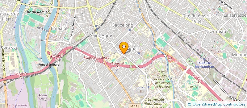 localisation de l'entreprise PRODUC'SON à TOULOUSE