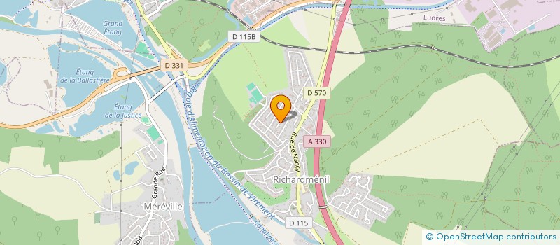 localisation de l'entreprise PRODUCT HOLOGRAMMES APPLIC MULTIPLES à RICHARDMENIL