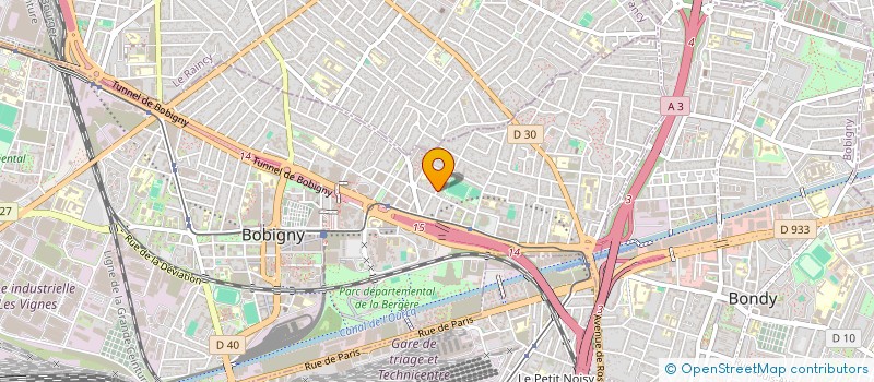 localisation de l'entreprise PRODUCT LEADER MANUFACTURY  BOBIGNY