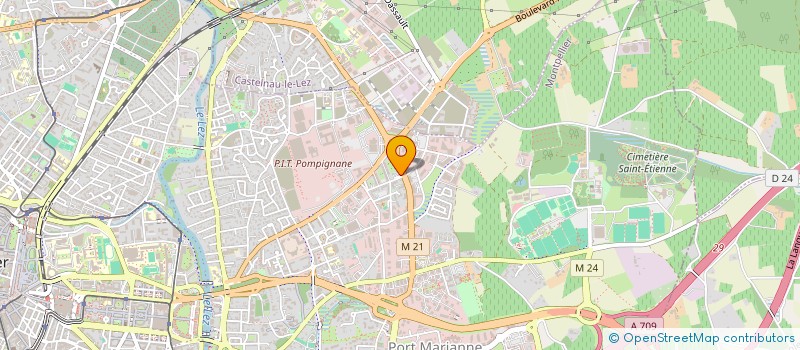 localisation de l'entreprise PRODUCT PEARL à MONTPELLIER