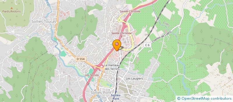 localisation de l'entreprise PRODUCT'S RECHERCHE à SOLLIES-PONT