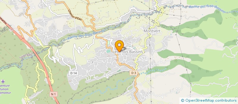 localisation de l'entreprise PRODUCTENERGIE  LES TROIS-BASSINS