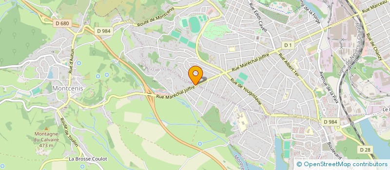 localisation de l'entreprise PRODUCTEUR INDEPENDANT DE MUSIQUE  MONTCENIS