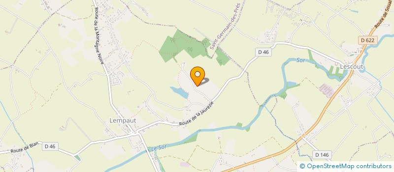 localisation de l'entreprise PRODUCTEURS DE LIEUX  LEMPAUT