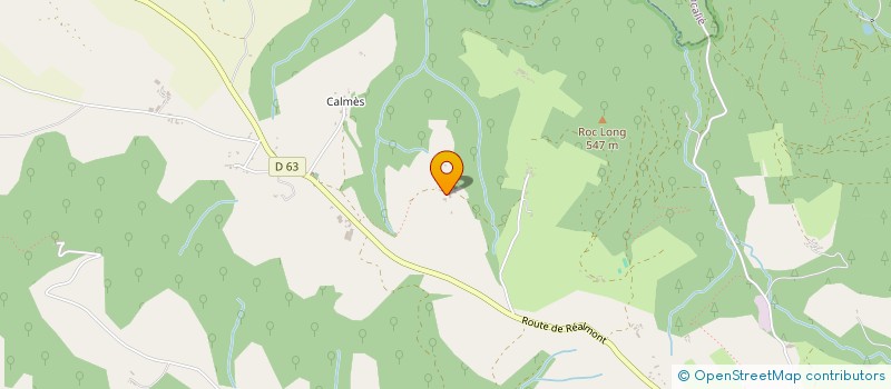 localisation de l'entreprise PRODUCTEURS ET ARTISANS DU COIN  MONTREDON-LABESSONNIE