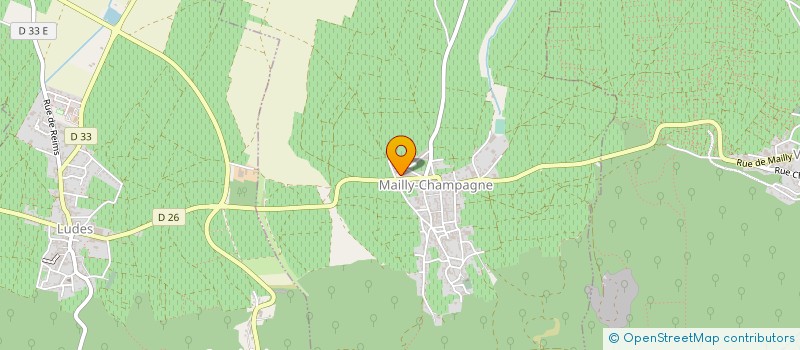 localisation de l'entreprise PRODUCTEURS MAILLY CHAMPAGNE  MAILLY-CHAMPAGNE