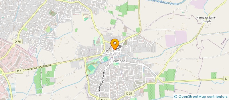 localisation de l'entreprise PRODUCTEURS PARTENAIRES  BOMPAS