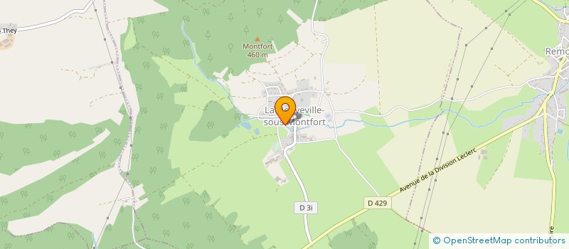 localisation de l'entreprise PRODUCTEURS REUNIS COTEAUX DU MONTFORT à LA NEUVEVILLE-SOUS-MONTFORT