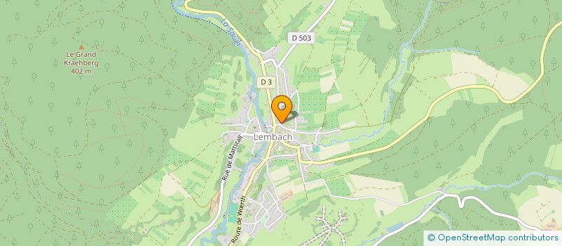 localisation de l'entreprise PRODUCTION 23  LEMBACH