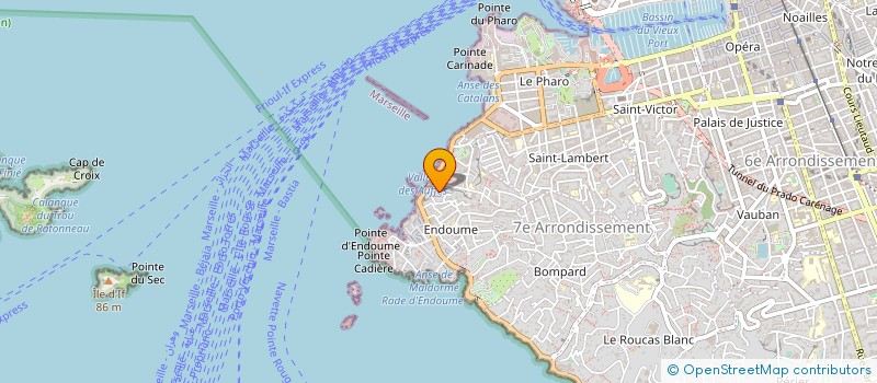 localisation de l'entreprise PRODUCTION 40° à MARSEILLE