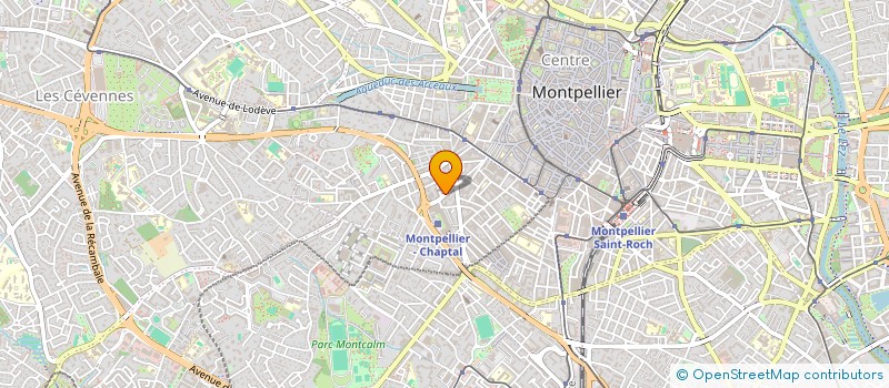 localisation de l'entreprise PRODUCTION & COMPAGNIES à MONTPELLIER