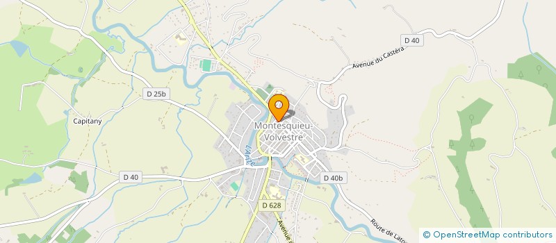 localisation de l'entreprise PRODUCTION DU VOLVESTRE à MONTESQUIEU-VOLVESTRE