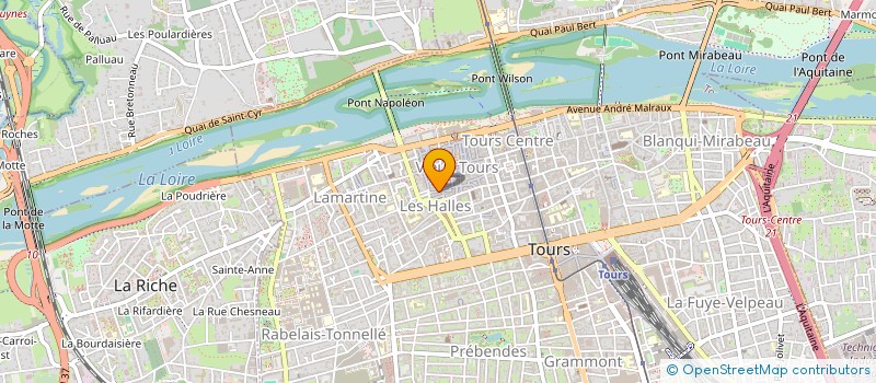 localisation de l'entreprise PRODUCTION ESPION  TOURS