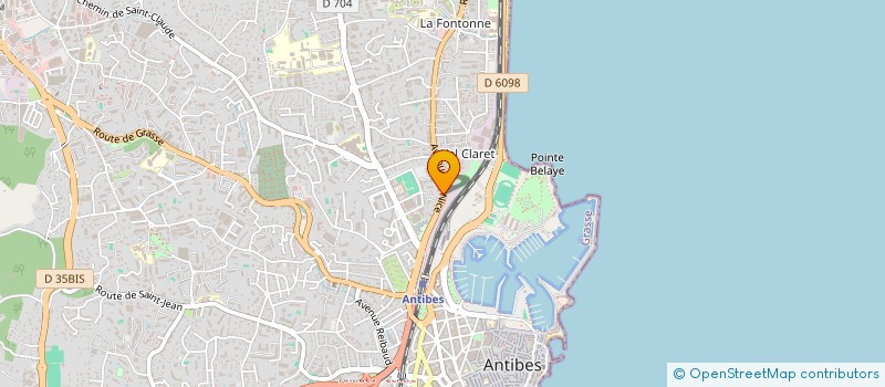 localisation de l'entreprise PRODUCTION HORTICOLE ET INNOVATION  ANTIBES