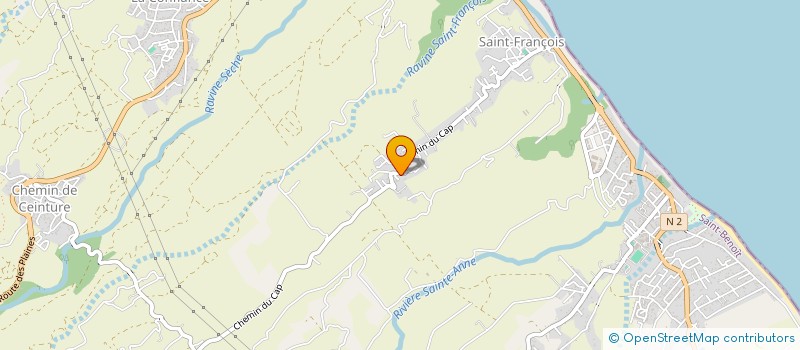 localisation de l'entreprise PRODUCTION QUALITY BY D'ELEA  SAINT-BENOIT