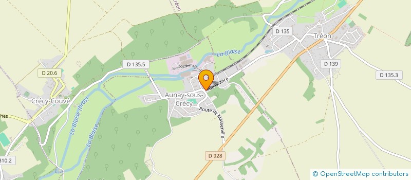 localisation de l'entreprise PRODUCTION REALISATION AUDIOVIS PUBLICIT à BOISSY-EN-DROUAIS