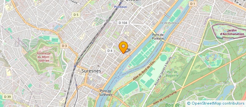 localisation de l'entreprise PRODUCTION REGIE ORGANISATION à SURESNES