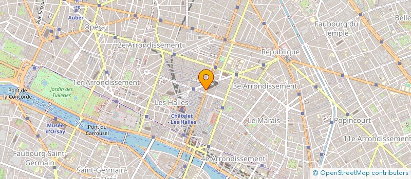 localisation de l'entreprise PRODUCTION SYSTEMS SAS  PARIS