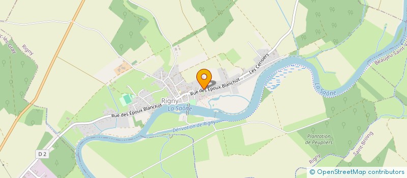 localisation de l'entreprise PRODUCTIONS AUDIOVISUELLES DE HAUTE-SAONE  RIGNY